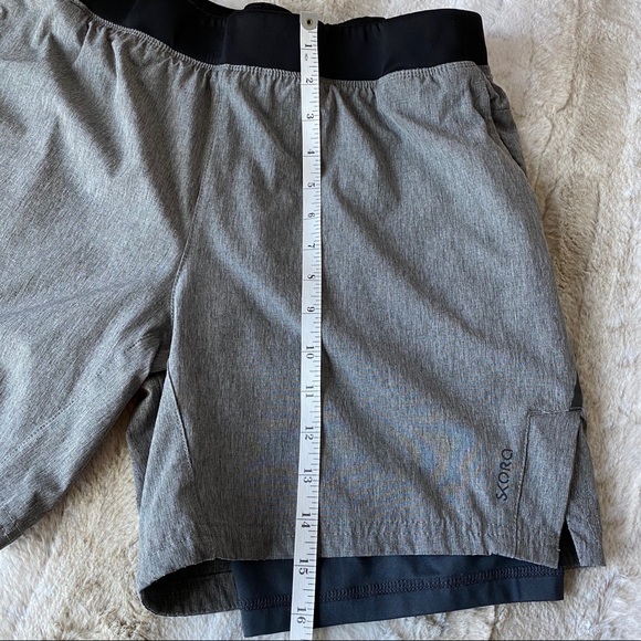 Men’s Skora Double Layer Athletic Shorts - Picture 6 of 9